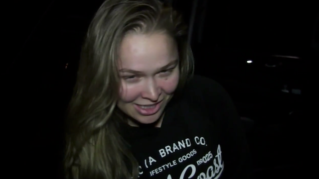 Ronda Rousey Honors Her Promise to Attend Marine Corps Ball