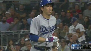  Watch Dodgers SP Maeda Make Statement In Debut With ... Solo HR 