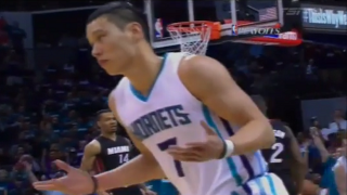 Jeremy Lin Busts Out A Michael Jordan Shrug After Sinking Three Off Glass
