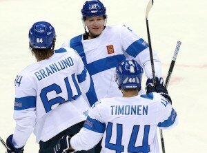2014 sochi olympics hockey- finland routs austria