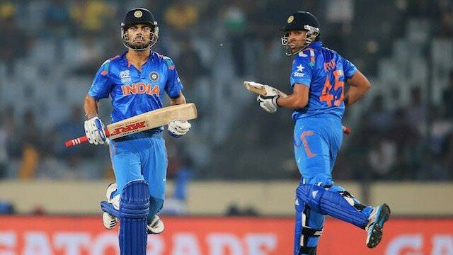 India cricket team bat run