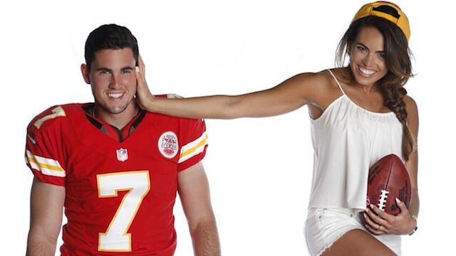 Kacie McDonnell and Aaron Murray