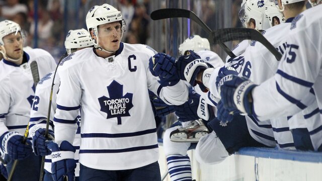 Dion Phaneuf scary athletes