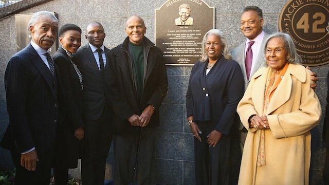 New York Yankees Unveil Plaque of Nelson Mandela in Monument Park