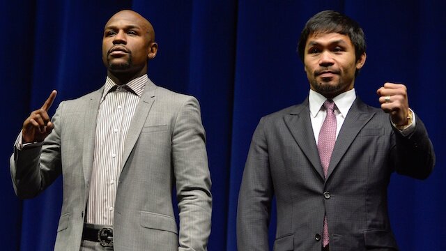 Floyd Mayweather and Manny Pacquiao 
