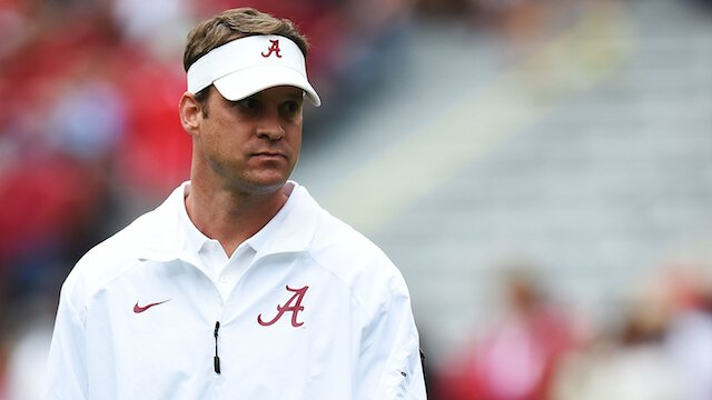 The Internet is Hammering Lane Kiffin Over Rumors He Slept With Booster's Wife (Or Nick Saban's Daughter)