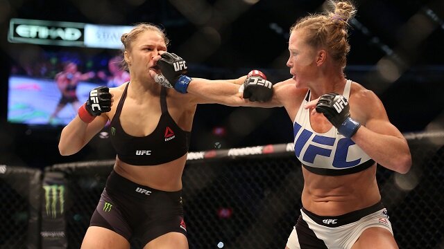 Holly Holm Knocks Ronda Rousey Out