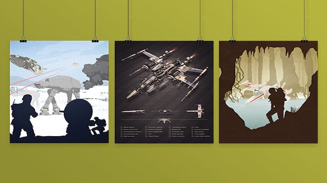 The Force Is Strong With This Epic Star Wars Wall Art