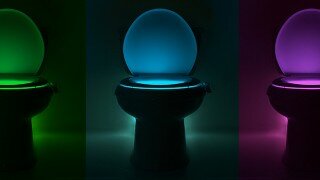 Never Wake Her Up In The Middle Of The Night Again With The IllumiBowl Toilet Night Light