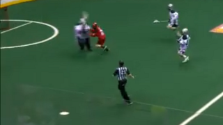 Watch A Lacrosse Player Get Absolutely Clobbered By Monstrous Goaltender
