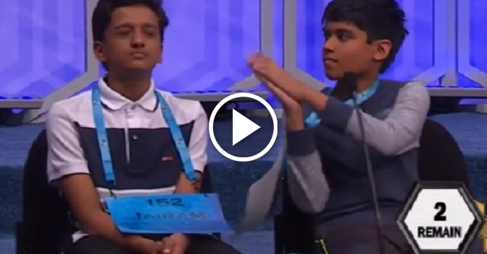 Savage Spelling Bee Co-Champion Seemingly Trolls Opponent After Misspelling Word