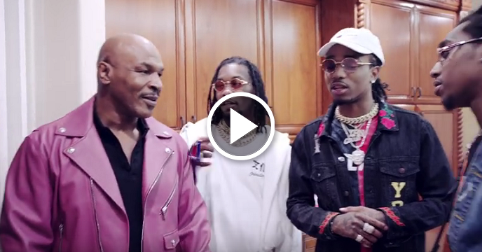 Boxing Legend Mike Tyson Gives Migos A Tour Of His Las Vegas Mansion