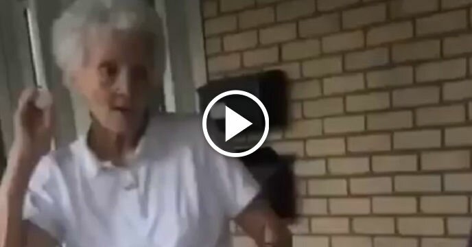 Granny Drains Incredible Shot to Win a Game of Beer Pong