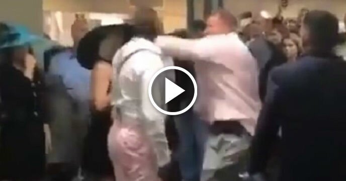 Fight at Kentucky Derby Ends With One Devastating Knockout Punch From Bro in Pink Shirt