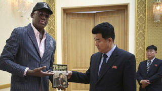 Dennis Rodman Returns Home From North Korea After Gifting President Donald Trump's Book To Leader