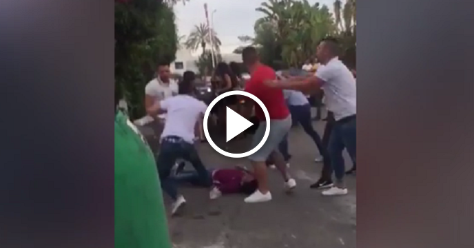 Dudes In Polo Shirts Beat Each Other Senseless Outside A Nightclub In Spain