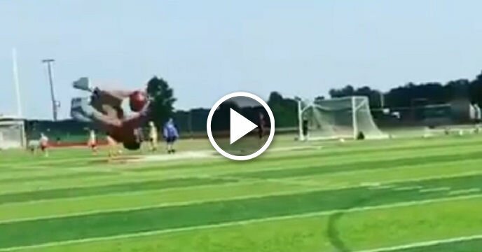 Prospect Makes Jaws Drop With Ridiculous 360 Flip After Catch