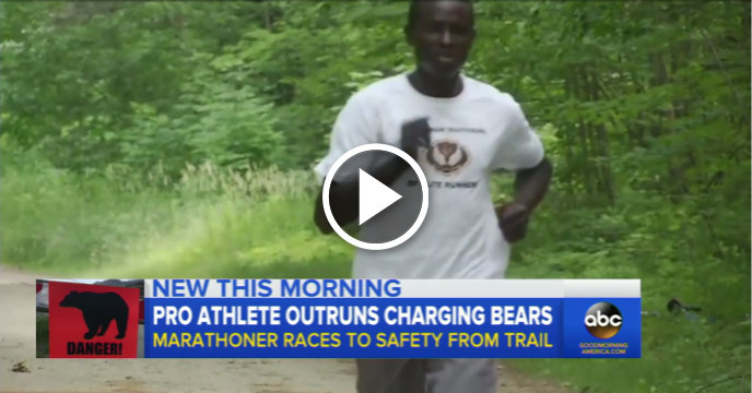 Marathoner Moninda Marube Outruns Pair of Black Bears in Maine