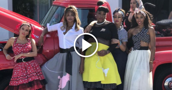 Serena Williams' Baby Shower Features '50s Theme & Star-Studded Guest List