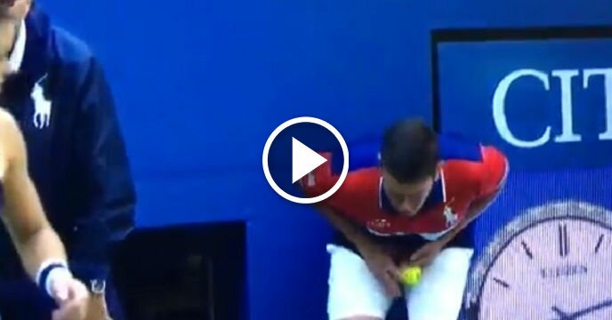 Ball Boy Takes a 99 MPH Serve From Venus Williams Right in the Chiclets