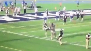 Coach Gets a Little Overexcited, Injures Own Player With Chest Bump