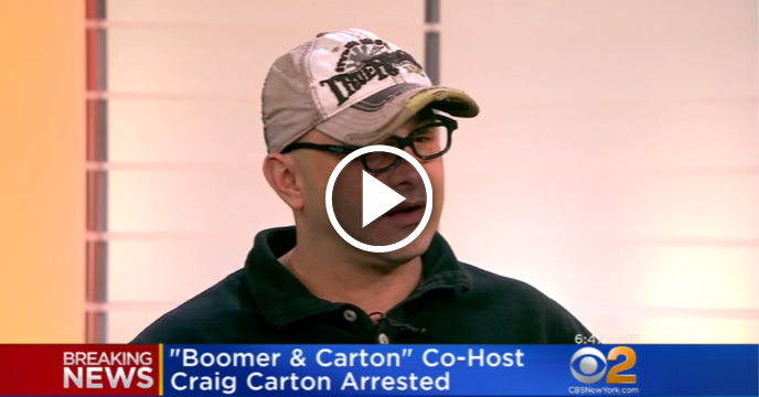 'Boomer and Carton' Co-Host Craig Carton Arrested in $2 Million Ticket Fraud Scheme