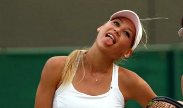 Blonde Tennis Player 109