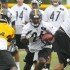 Le'Veon Bell runs for the Pittsburgh Steelers