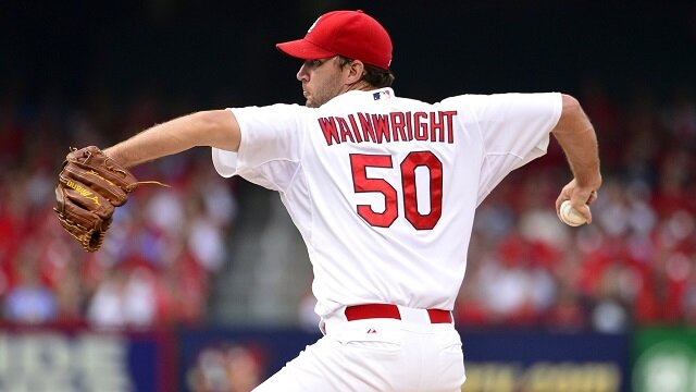adam wainwright st. louis cardinals pitcher sp