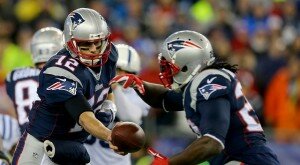 Tom Brady & LeGarrette Blount Patriots