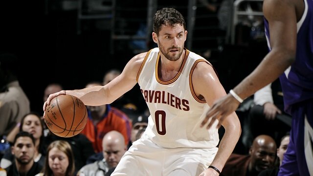 kevin love cleveland cavaliers pf power forward