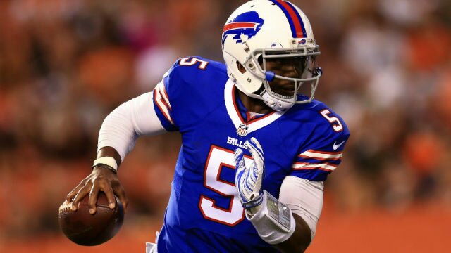 Tyrod Taylor Finishes With Four Total TDs