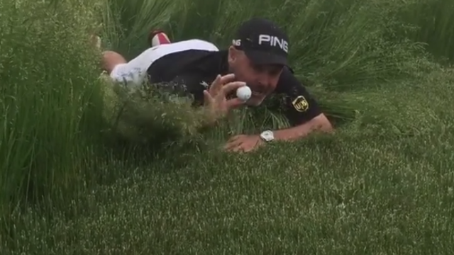 Lee Westwood Lurks in Erin Hills Long Fescue Rough at 2017 US Open
