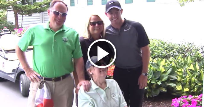 Rory McIlroy Meets Elderly Woman in Heartwarming Encounter at Travelers Championship