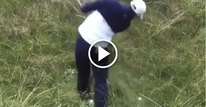 Justin Thomas Gets Humbled By British Open Rough as Trio of Hacks Barely Move the Ball