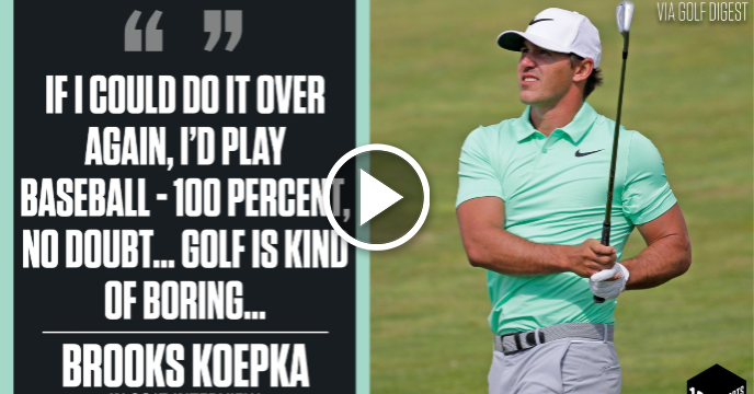 US Open Winner Brooks Koepka Once Called Golf 'Boring' & Said LeBron Would Never Win a Championship
