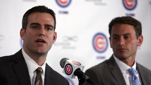 Theo Epstein Jed Hoyer Chicago Cubs