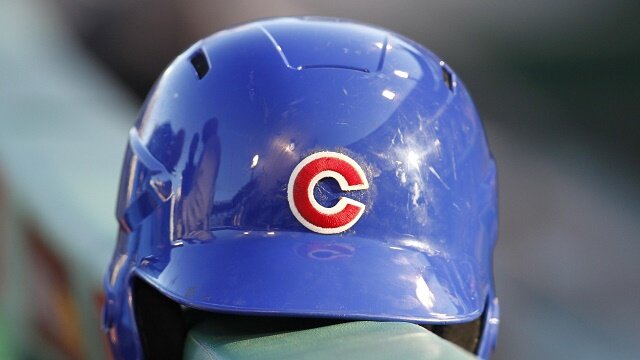 chicago cubs helmet