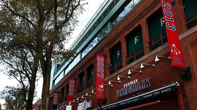Boston Red Sox World Series Banners