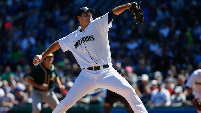 Chris Young 2014 Seattle Mariners Rotation