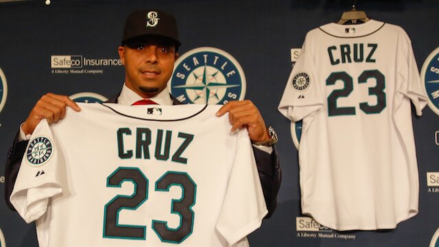 Seattle Mariners Introduce Nelson Cruz