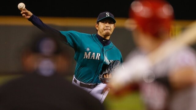 hisashi iwakuma mariners pitcher