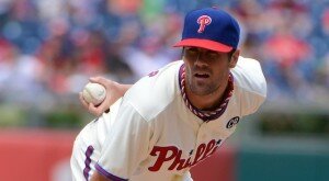 Cole Hamels Looks In