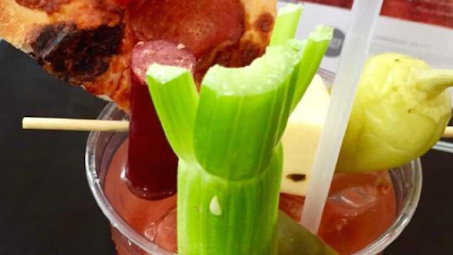 Pizza, Bloody Mary