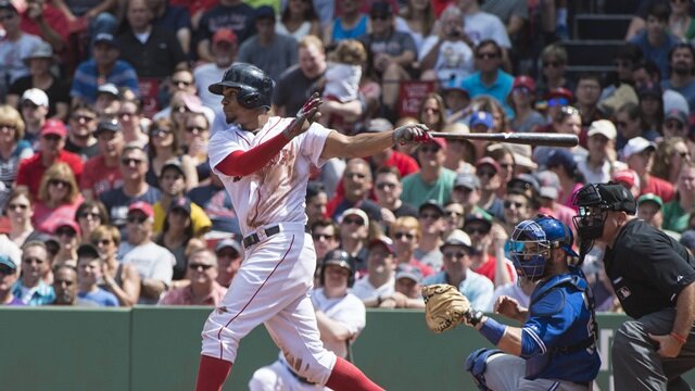 Bogaerts at the plate