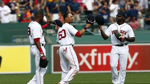 Boston Red Sox Outfield Exciting To Watch