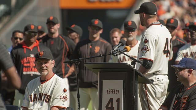 Jeremy Affeldt San Francisco Giants Retirement