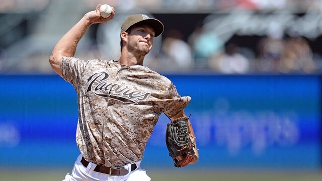 San Diego Padres Starting Pitcher Colin Rea