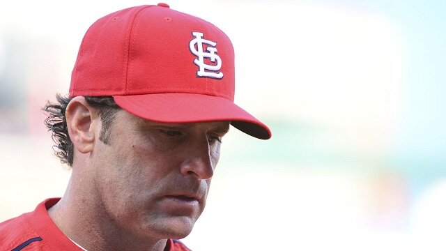 Mike Matheny by Jeff Curry