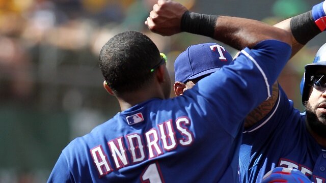 Texas Rangers Shortstop Elvis Andrus